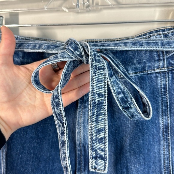 Hudson Tie Waist Wide Leg Trouser Size 34 - Picture 7 of 16